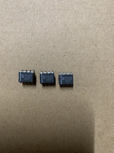 全新原装正品进口 NE612AN 实拍图 DIP-8 双平衡混频（保证全新）