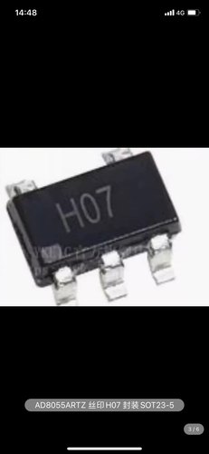 原装AD8055ARTZ SOT23-5 AD8055A 丝印H07 运算放大器芯片IC