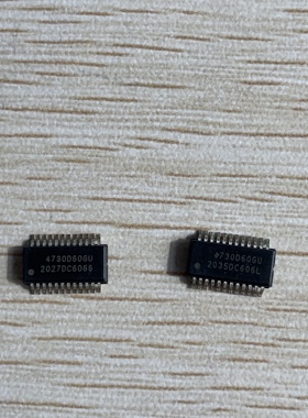 SI4730-D60-GUR 收音IC 丝印4730D60GU SSOP24散新原字原脚Si4730