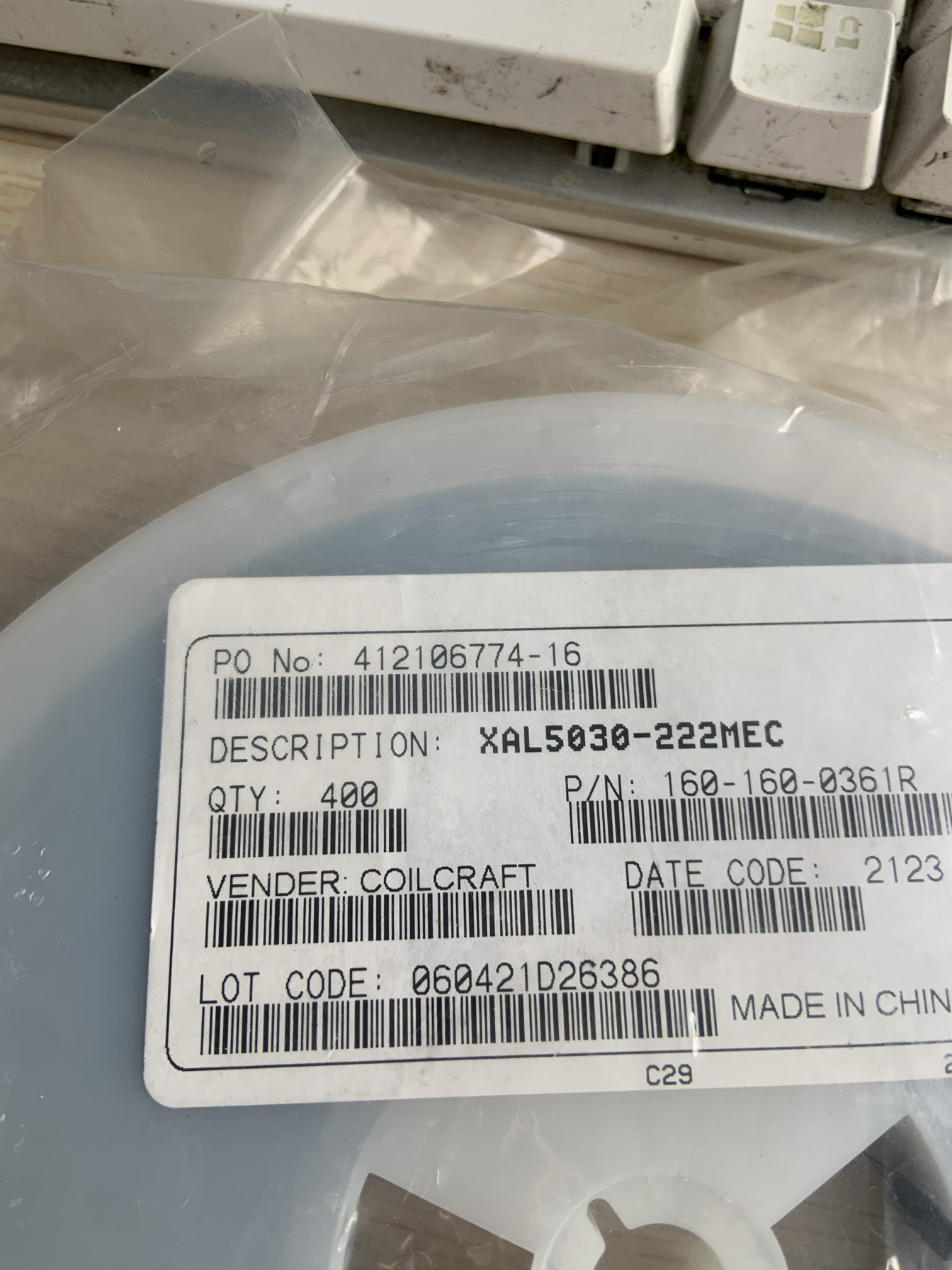 XAL5030-222MEC COILCRAFT 线艺 功率电感 400个起售 全新原装