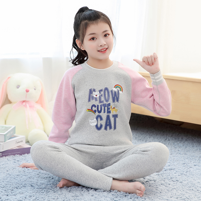 女大童初中学生内衣套装加绒加厚