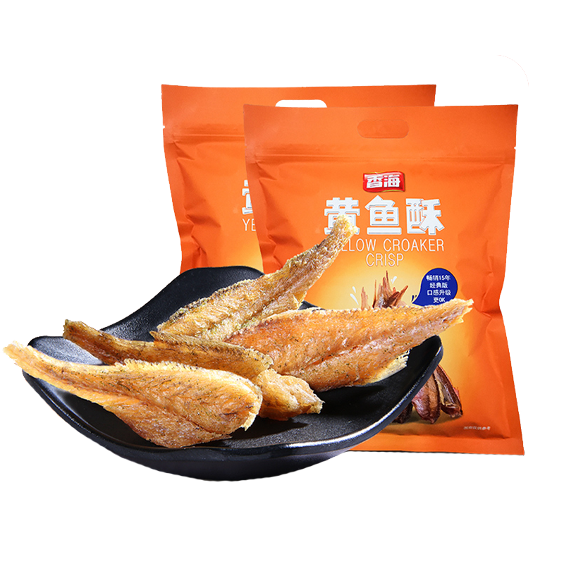 香海小黄鱼酥脆海苔椒盐香辣
