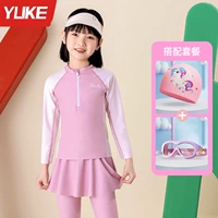 Купальник, водонепроницаемая силиконовая плавательная шапочка