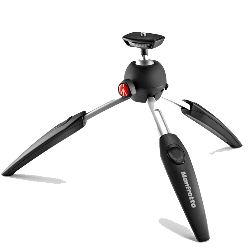 曼富图Manfrotto MTPIXI EVO微单单反相机手机Gorpro volg抖音自拍桌面迷你便携三脚架云台套装热