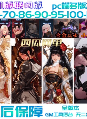 dnf单机版联网版60版70版86版90版95版100版110版联网版送GM工具