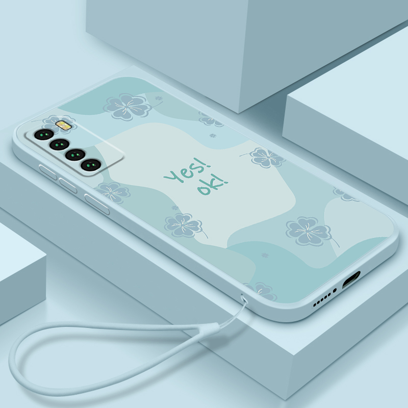 适用于华为nova7手机壳液态硅胶nova7pro全包保护防摔超薄新款简约个性nova7se保护套男女软ins网红情侣潮