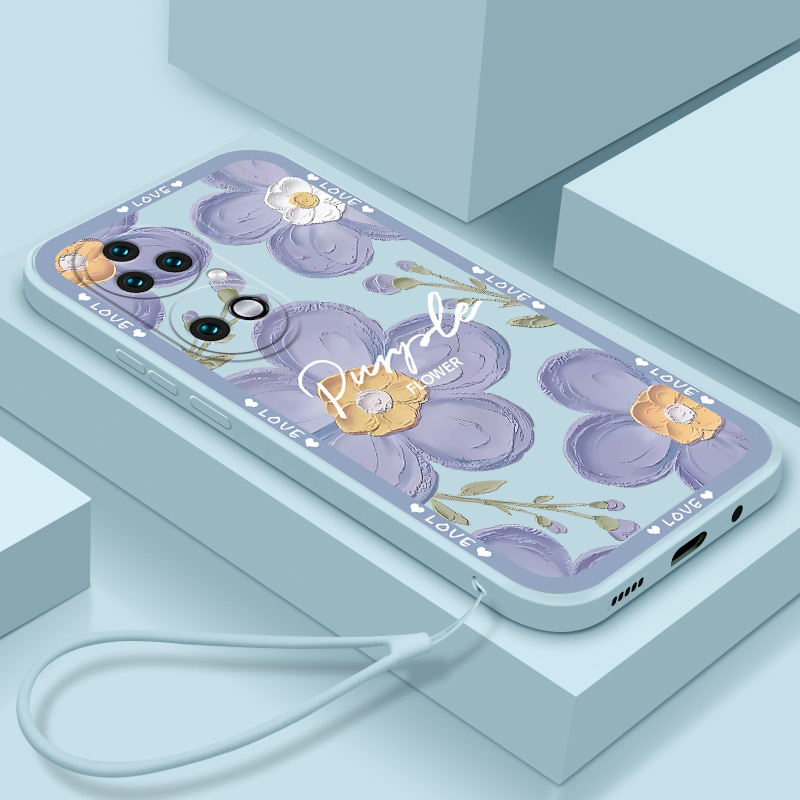 适用于华为p50手机壳新款直边液态硅胶全包防摔潮男女款超薄防摔软壳p50proo高档时尚个性创意卡通保护套