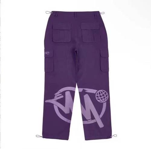 ins超火百搭af1印花拼接工装裤潮流休闲高街长裤 Minustwo cargos