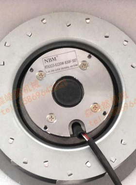 RT6323-0220W-B30F-S07 NBM 三菱主轴散热风扇 数控机床冷却风机