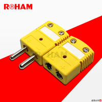 国产OSTW-CC-K型热电偶插头插座 传感器公母连接器接头RFB-K-M/F