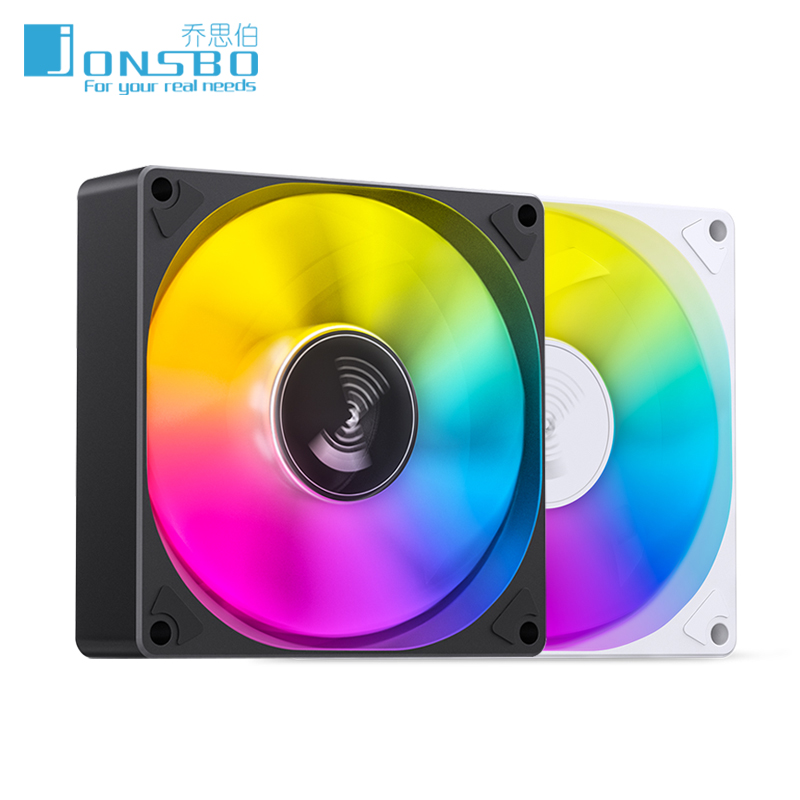 乔思伯SL925机箱风扇9cm静音白色