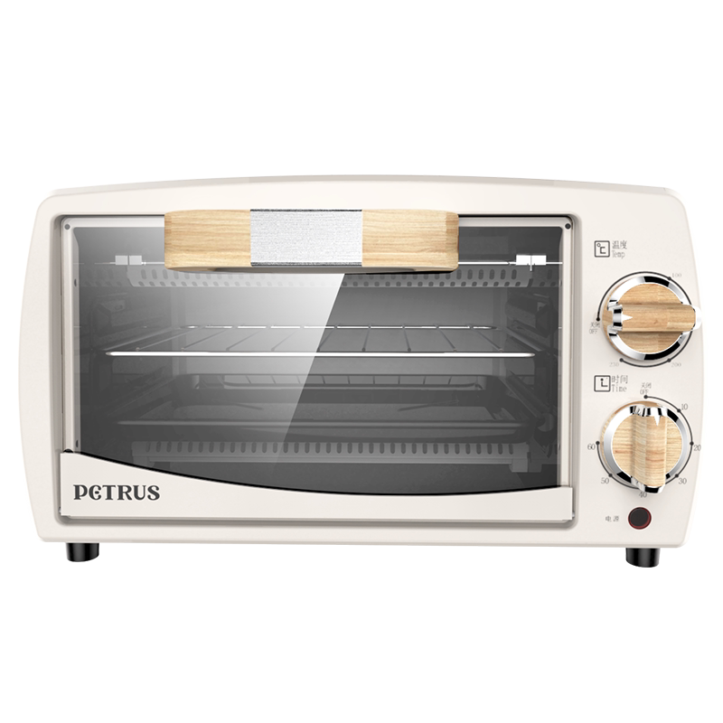 迷你电烤箱家用多功能烘焙蛋糕台式小型烤箱10lpetrus/柏翠 pet11