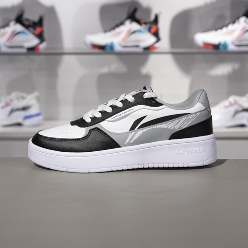 李宁休闲百搭男子经典休闲鞋AGCU457