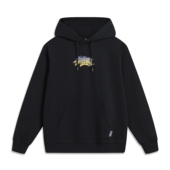 NING 李宁2023新品 OG_SLICK联名款 宽松套头连帽卫衣AWDT443