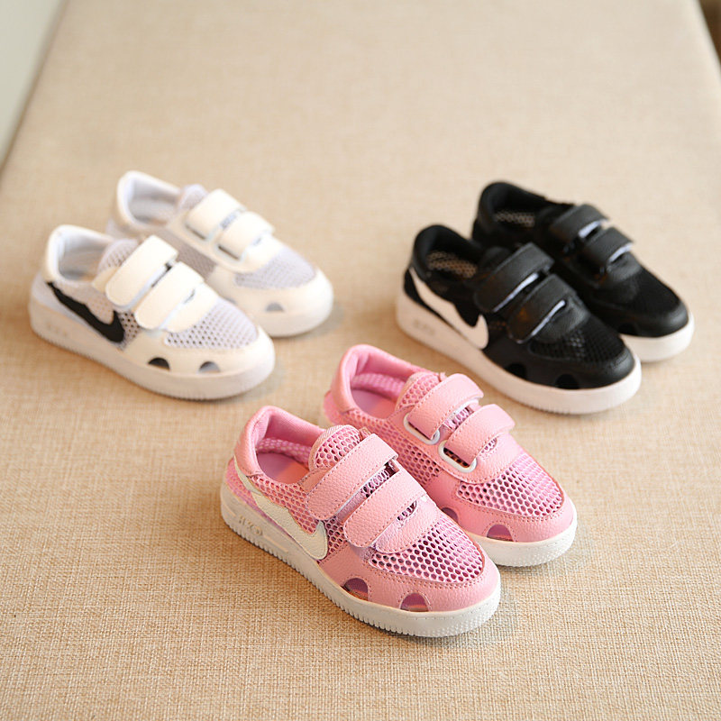 Sandales enfants en PU Baotou creux pour été - semelle caoutchouc - Ref 1053414 Image 1