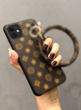 适用手环挂绳 华为mate 10 pro手机壳 mate9 pro保护硅胶套 方格 全包软边防摔女款潮牌个性时尚欧美皮质