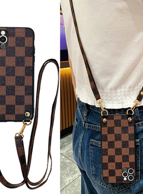 适用 小米 note15手机壳k80红米note14斜挎pro+皮质k70红米k60保护k50电竞版e至尊版13套 k40s冠军硅胶套欧美