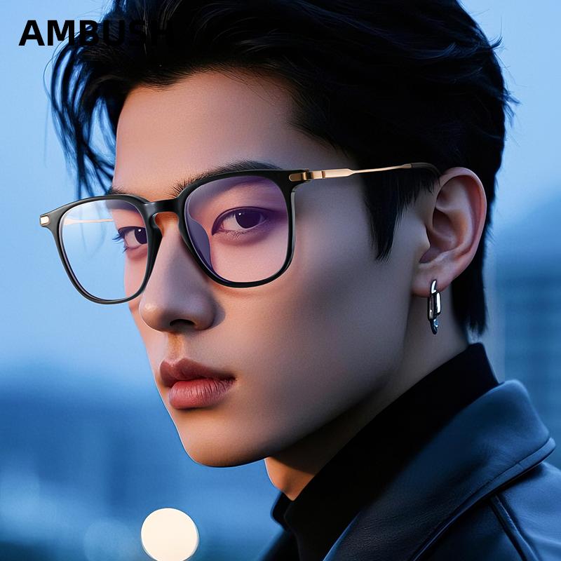 AMBUSH磨砂眼镜框近视