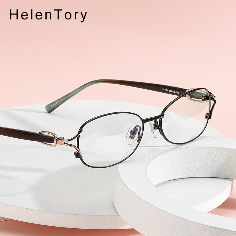 w眼镜架女新近视镜框全框板材腿时尚气质款配镜架显脸小可配高度