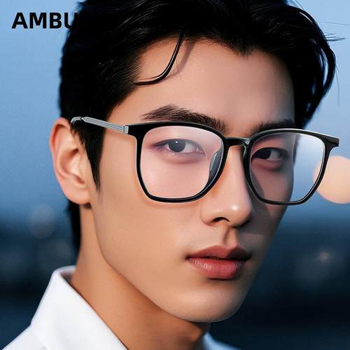 方框眼镜加工QS保证黑色