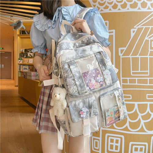 Японский брендовый ранец, сумка через плечо, рюкзак, в корейском стиле, подходит для подростков, подходит для студента, для средней школы