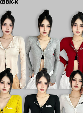 ROKBBK－K/布韩街舞潮牌休闲运动hiphop跳舞长袖女爵士jazz上衣潮