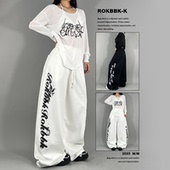 ROKBBK K布韩街舞潮牌嘻哈街舞hiphop宽松运动休闲裤 女爵士舞