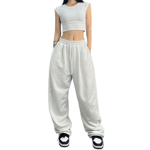 ROKBBK－K/布韩街舞潮牌纯色爵士舞jazz运动裤子跳舞长裤女休闲裤