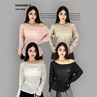 宽松辣妹罩衫 ROKBBK K布韩街舞潮牌秋冬上新慵懒长袖