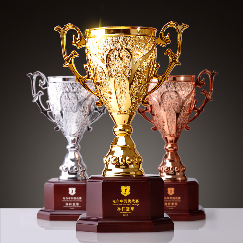 卓禾奖杯定做创意奖杯奖牌高尔夫篮球足球比赛团体定制定做