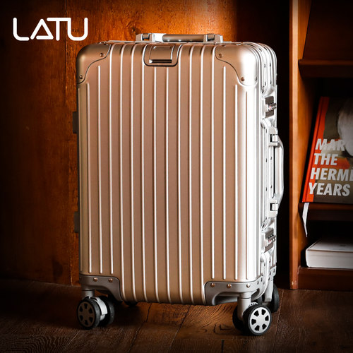 Latu新款2026金属铝镁合金行李箱