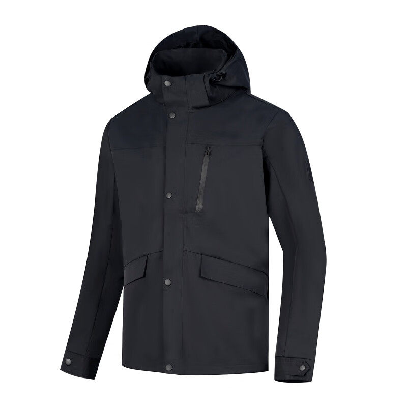 李宁运动风衣2025年秋季新款团购系列男百搭梭织连帽外套AFDVC63