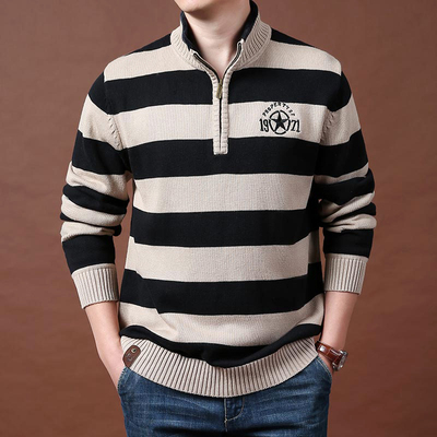 秋季高领毛衣jpdun针织衫