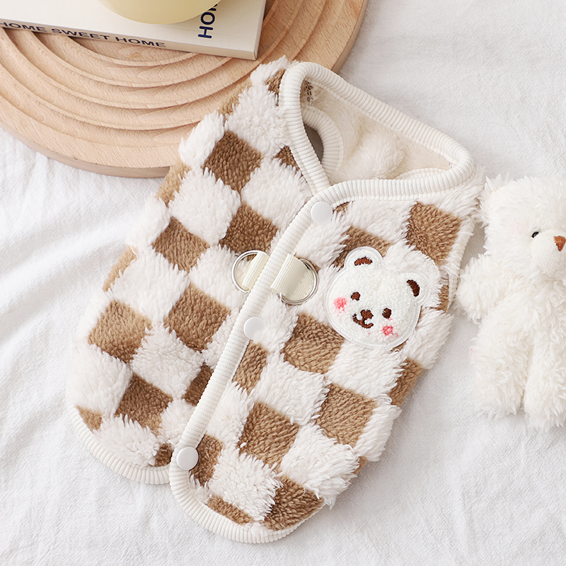 狗狗冬天柔软舒适保暖的衣服