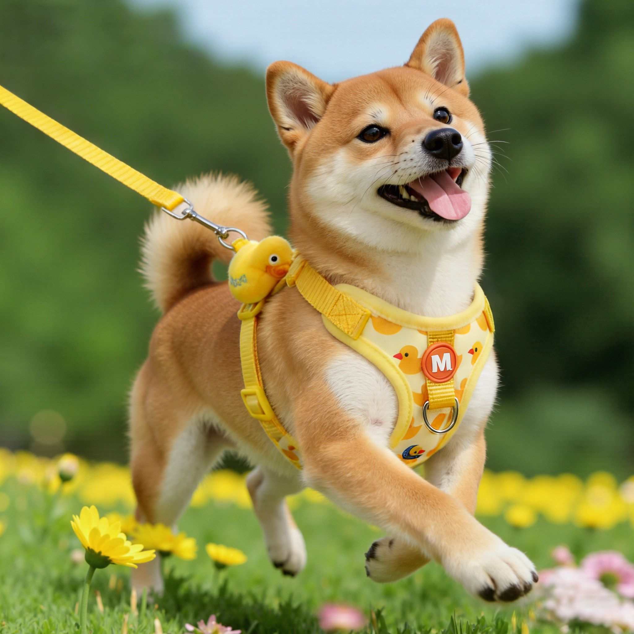 狗狗牵引绳小型犬背心式胸背带狗绳柯基卡通鸭子遛狗绳工字型宠物,宠物/宠物食品及用品,狗牵引绳,淘宝优惠券,粉丝福利购,淘宝优惠卷