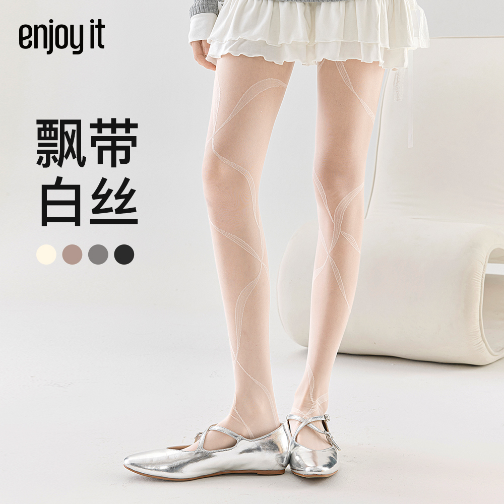 Enjoyit超薄飘带丝袜
