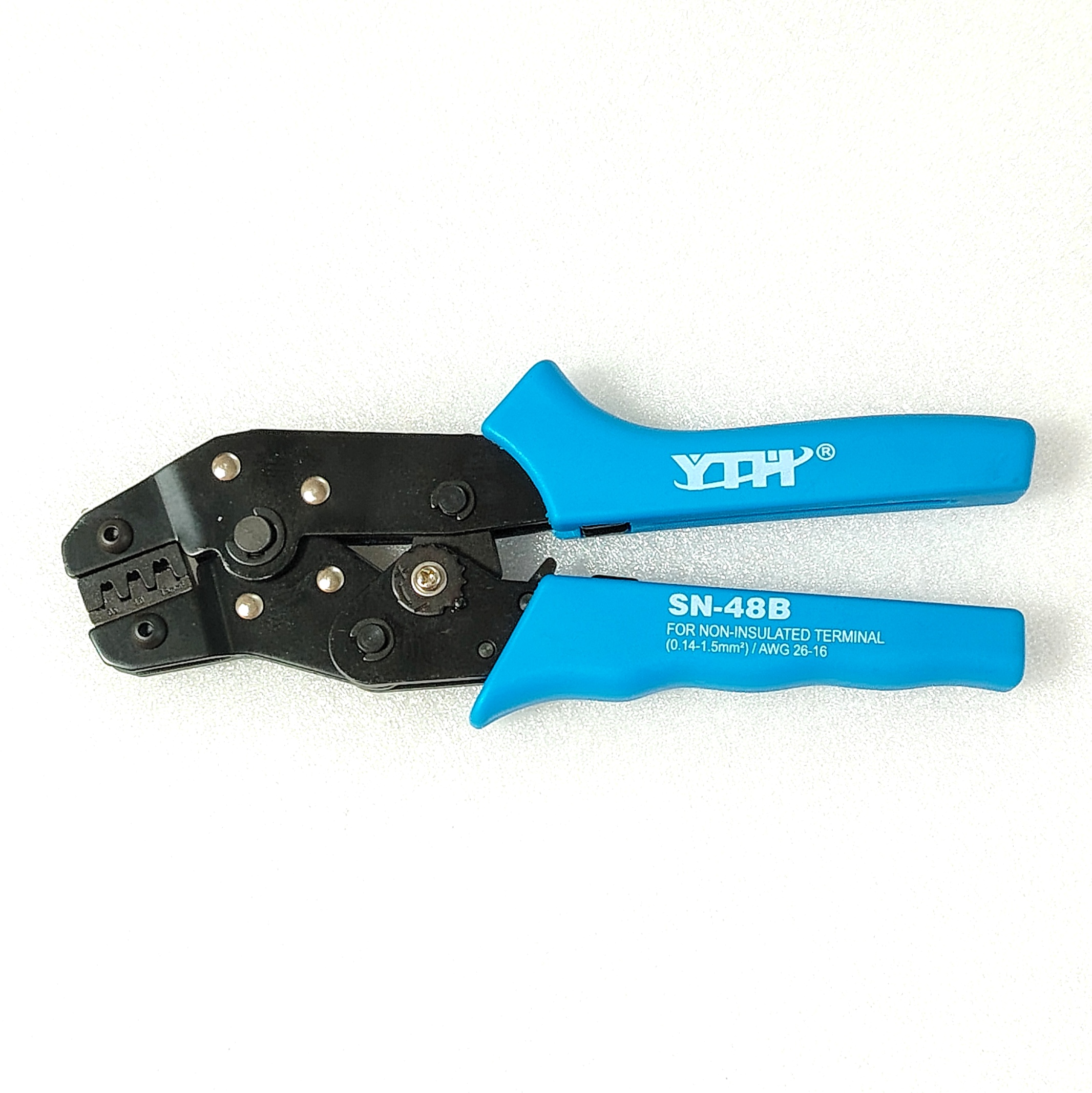 端子压线钳插簧压线钳 SN-48B棘轮式端子绝缘端子压线钳夹线钳