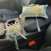 饰用品碳 汽车竹炭香包车载摆件新车除异味车内装 网红款 国风覆古款