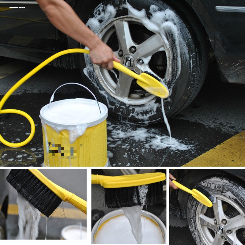 洗车刷子汽车清洗拖把洗车刷通水刷套装工具洗车器专用轮毂