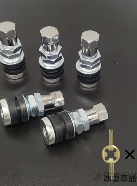 适用直嘴钥匙TR161铃木DR200SE铃木Z125L铃木Burgman真空胎气门嘴