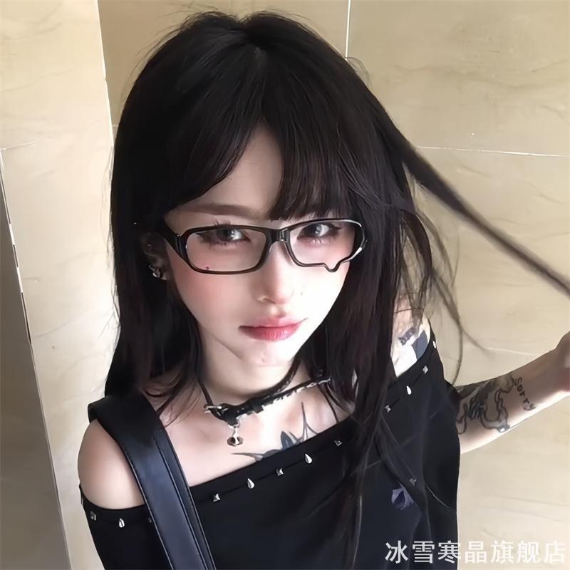日本二次元流泪哭哭眼镜装饰cos