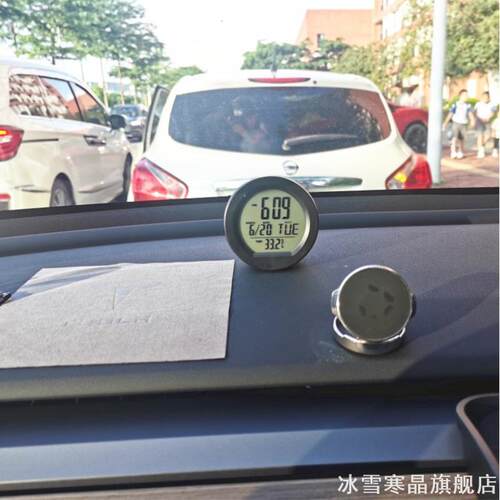 改装led适用蔚来ET5/ES6/ET7车载适用智己LS6/L7车载电子时钟