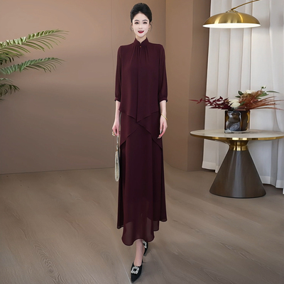 清仓新中式连衣裙2026新款高级感气质显瘦裙子女夏季宽松长裙369