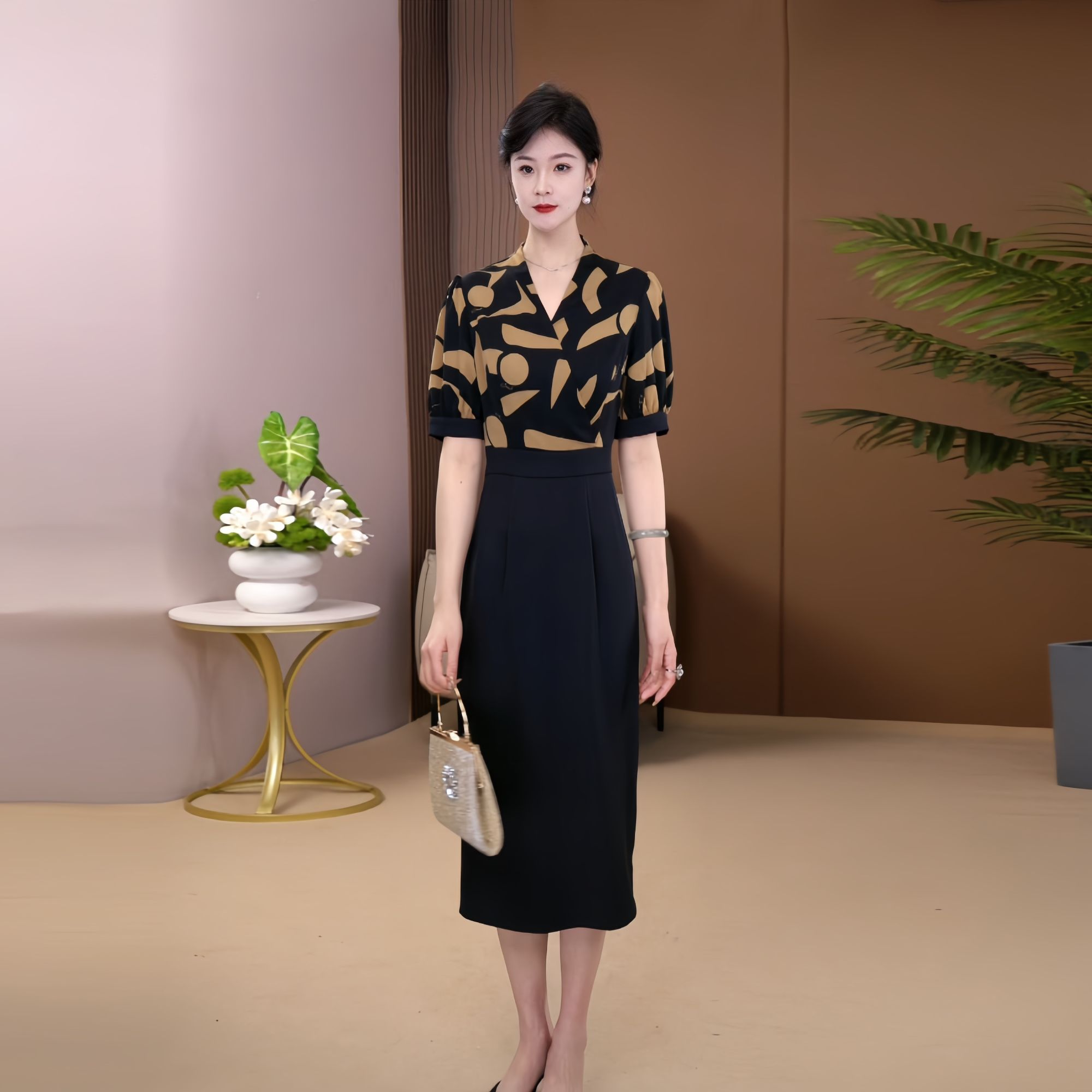 2025春季新款连衣裙女