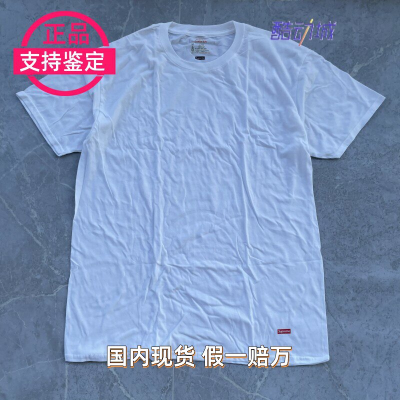 supreme正品打底纯棉短袖T恤图片