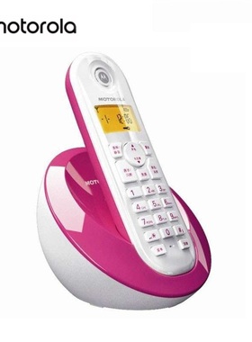 摩托罗拉无绳电话机c601ct301c系列家用办公固定电话时尚插线座机