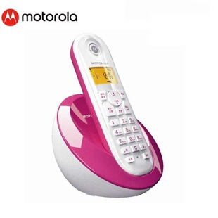 插线座机 摩托罗拉无绳电话机c601ct301c系列家用办公固定电话时尚