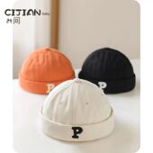 个性 薄款 地主帽男女童可爱超萌婴儿瓜皮帽 儿童冬季 宝宝帽子春秋款