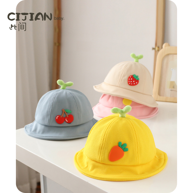 宝宝帽子春秋夏季薄款百搭可爱