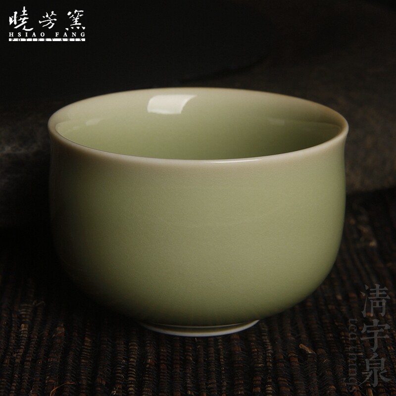 蔡晓芳 主人杯 单色釉 碧青釉 映泉杯 晓芳窑 颜色釉 容福杯 茶杯